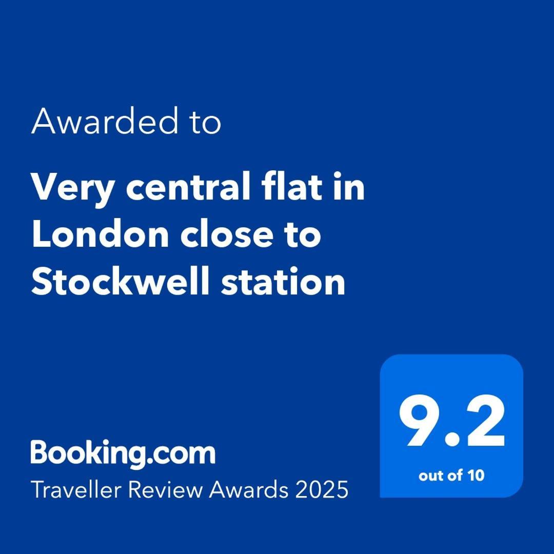 Very Central Flat In London Close To Stockwell Station מראה חיצוני תמונה